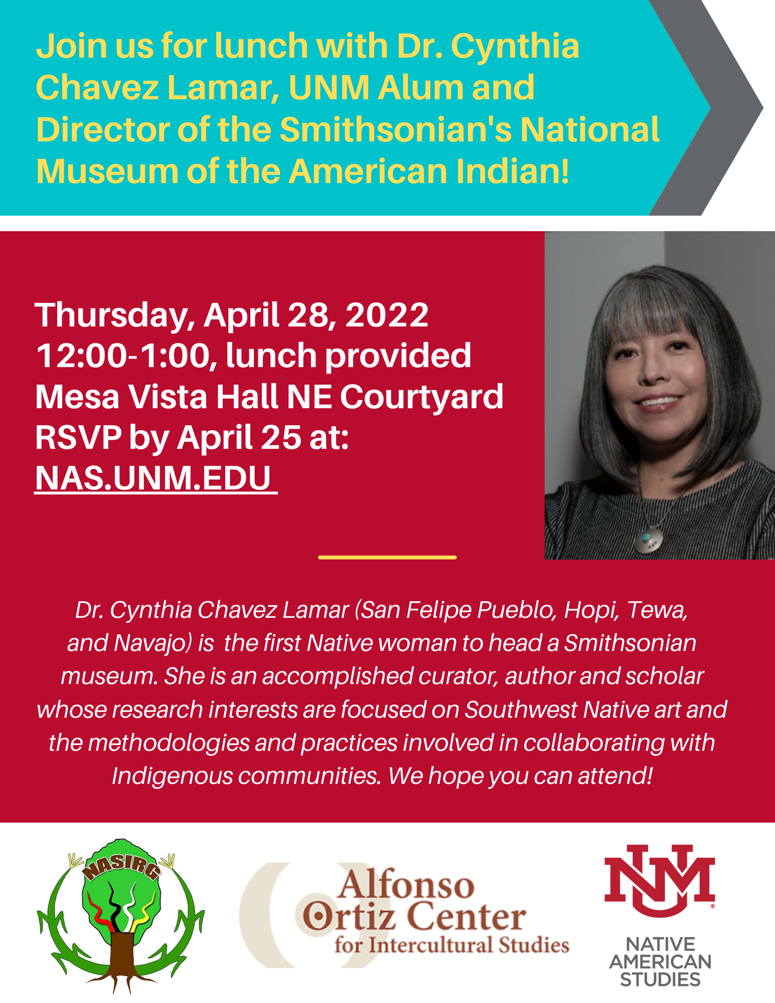 Student Lunch with Dr. Chavez Lamar